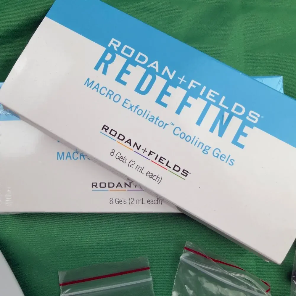 RODAN & FIELDS Redefine Macro Exfoliator Cooling Gels, Pads, Cords, Tips